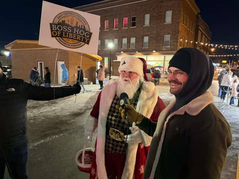 BHOL 420: Christmas Walk; Man on the Street Style