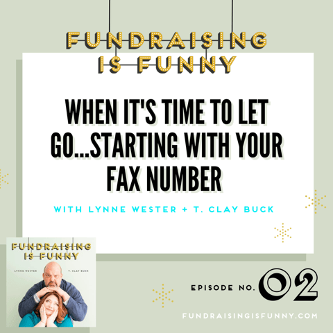 When it's time to let go...starting with your fax number 📠