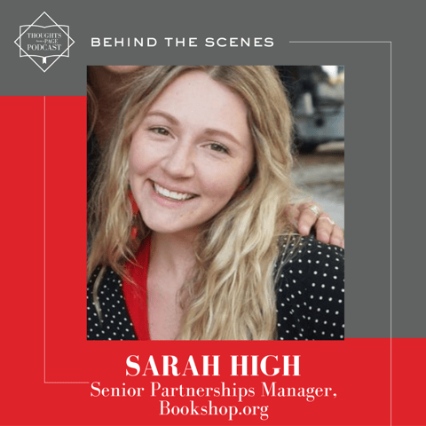 Interview with Sarah High -  Senior Partnerships Manager, Bookshop.org