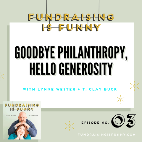 Goodbye philanthropy, Hello generosity 🎉