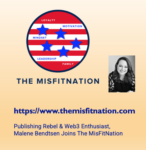 Publishing Rebel & Web3 Enthusiast, Malene Bendtsen Joins The MisFitNation