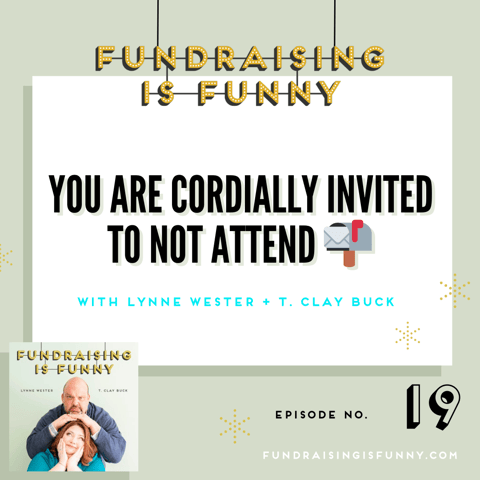 You are cordially invited NOT to attend 📬