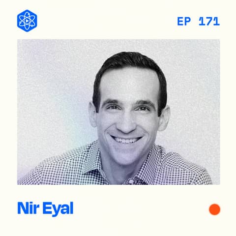 #171: Nir Eyal – Writing books, persuasion vs. coercion, and how to be indistractable #171: Nir Eyal – Writing books, persuasion vs. coercion, and how to be indistractable