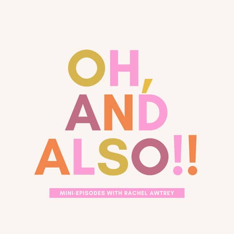 OH, AND ALSO! A voice note from me to you with lots of love and choas