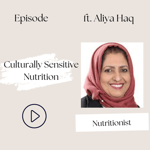 24 I Culturally Sensitive Nutrition—Are You Still Talking about "Whole Grains"? (Aliyah Haq)