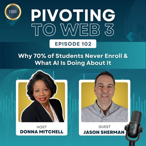 Why 70% of Students Never Enroll & What AI Is Doing About It | Jason Sherman