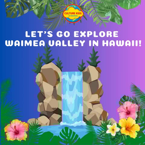 Let's Go Explore Waimea Valley in Hawaii!  🌴🌊