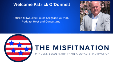 🎙️ The MisFitNation Welcomes Patrick O'Donnell: A  Career in Law, Writing, and Podcasting 🎙️