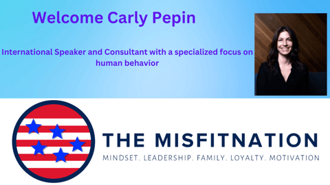 Exploring Human Behavior with Carly Pepin on The MisFitNation