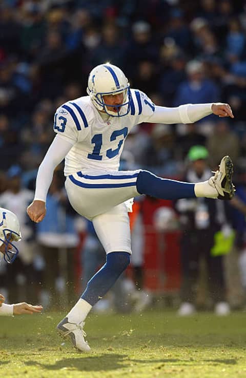 Mike Vanderjagt, Kicker