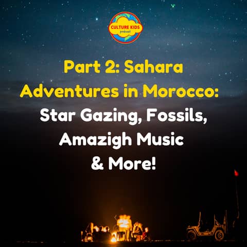 Part 2: Sahara Adventures in Morocco:   Star Gazing, Fossils, Amazigh Music  & More!