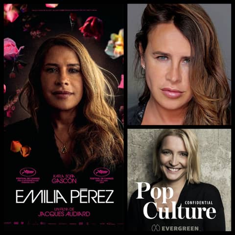 432: The brilliant Karla Sofía Gascón, 'Emilia Pérez'!  Audio Interview In Spanish, Subtitled On YouTube (Episode first aired in May)