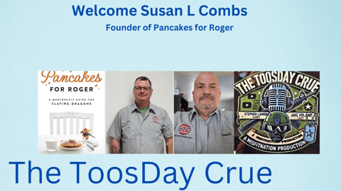 📺 The ToosDay Crue’s 500th Episode Special | Featuring Susan L Combs - Pancakes for Roger