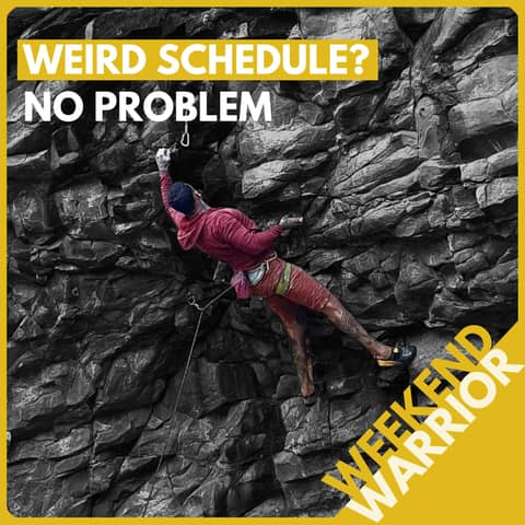 Weekend Warrior: Shift Work, a Case for the Unsexy Stuff, and the Power of Intentionality