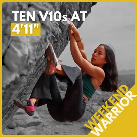 Weekend Warrior: Shorty Bouldering Skills, Drills, and Mindset