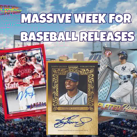 Just In Time for Spring Training - BASEBALL CARD RELEASES!