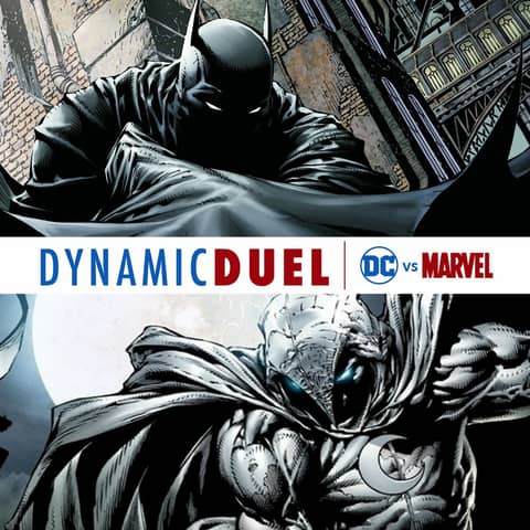 Batman vs Moon Knight