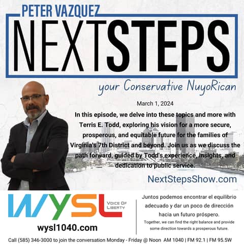 Next Steps Show Featuring Terris E. Todd 3-1-24
