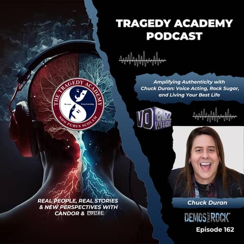 Amplifying Authenticity with Chuck Duran: Voice Acting, Rock Sugar, and Living Your Best Life