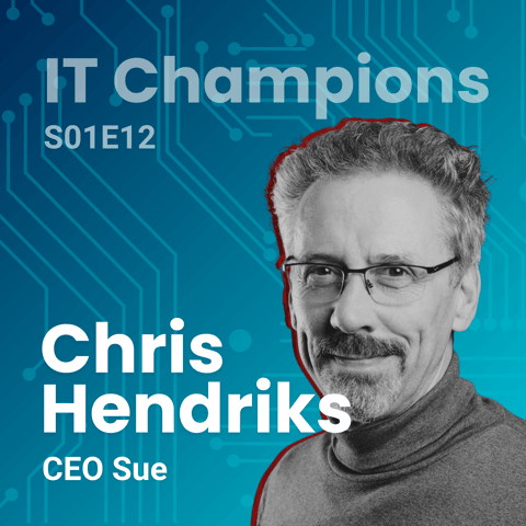 Chris Hendrix, CEO van Sue - S01E12