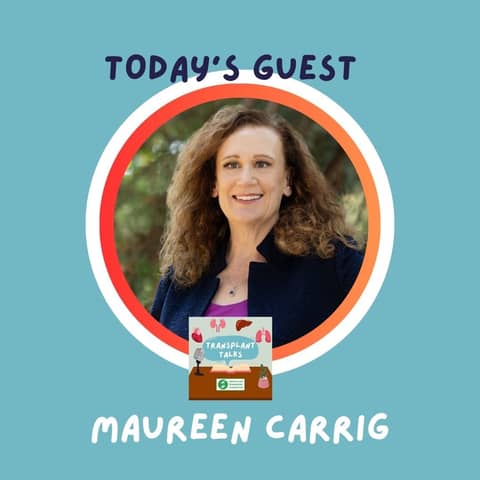 I didn't know it would help me too 💚 Maureen Carrig's living liver donation