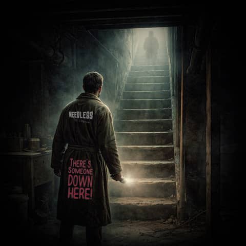 There's Someone Down Here!