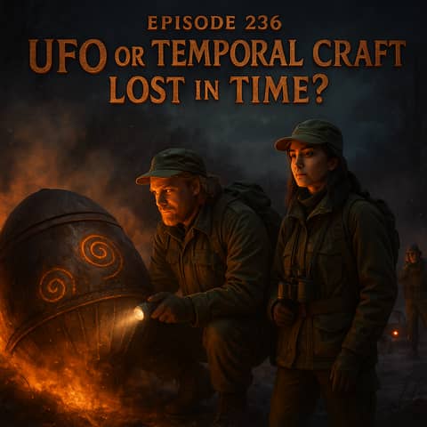 UFO or Temporal Craft Lost in Time?