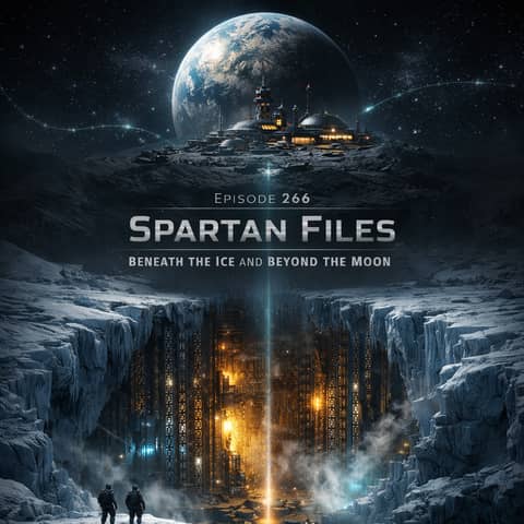 Spartan Files — Antarctic Secrets Beneath the Ice & Moon Bases Beyond