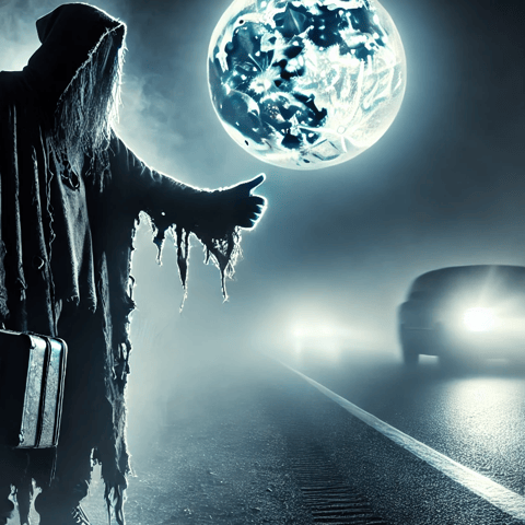 Phantom Hitchhikers - Ghostly Travelers on the Road - The Shadow Frequency