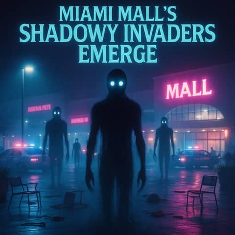 Miami Mall’s Shadowy Invaders Emerge