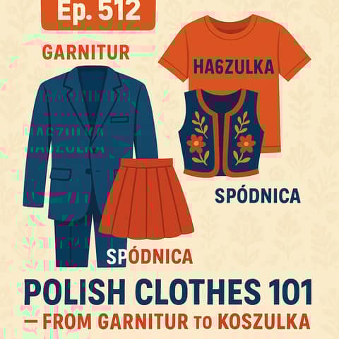 Ep. 512: Polish Clothes 101 — From Garnitur to Koszulka