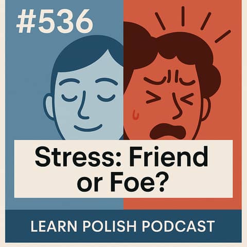 #536 Stress: Friend or Foe? | Learn Polish Podcast