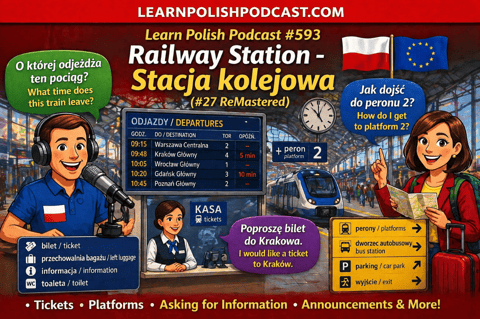 #593 Railway Station - Stacja kolejowa (#27 ReMastered)