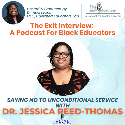 Saying No To Unconditional Service with Dr. Jessica Reed-Thomas