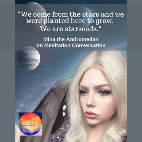 Mina the Andromedan - Cosmic Wayshower for Starseeds