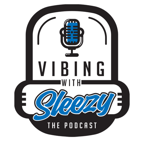 Vibing With Sleezy: The Podcast Logo