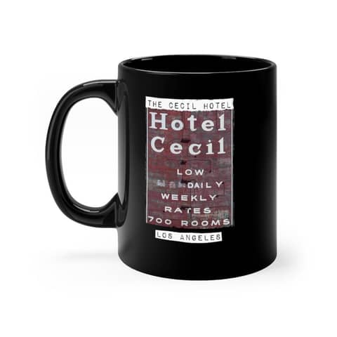 The Cecil Hotel Sign Mug