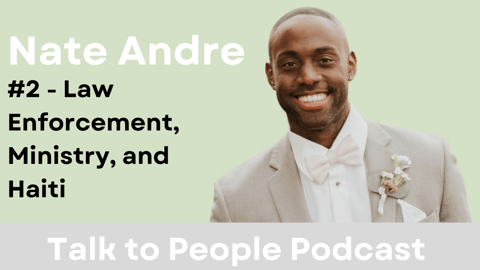 Why Law Enforcement? Per Nate Andre