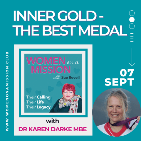 Episode 03: Inner Gold - the best medal of all, with Paralympian Dr Karen Darke