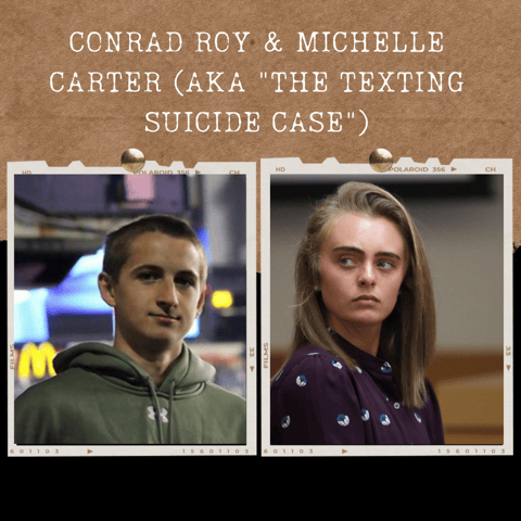 S01E02: CONRAD ROY & MICHELLE CARTER (AKA "THE TEXTING SUICIDE CASE")