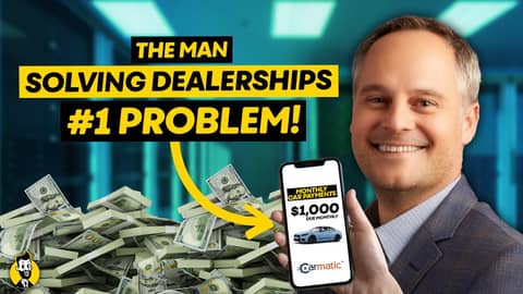 #51 Secret weapon to dealership efficiency, Providing payment transparency to car shoppers, Solving dealership chokepoints, Lessons from building and selling a video game | David Domm, Co-Founder and CEO at Carmatic