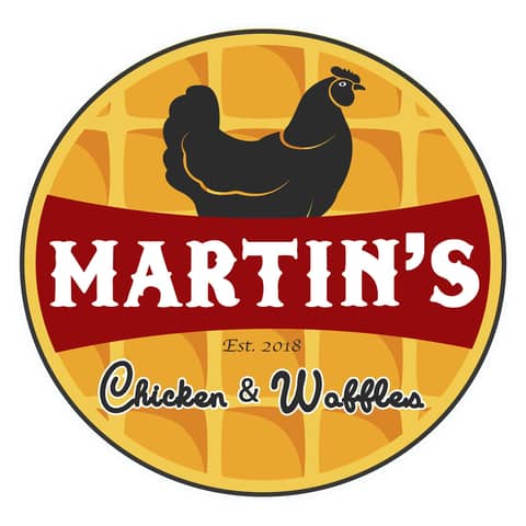 Martin's chicken and waffles