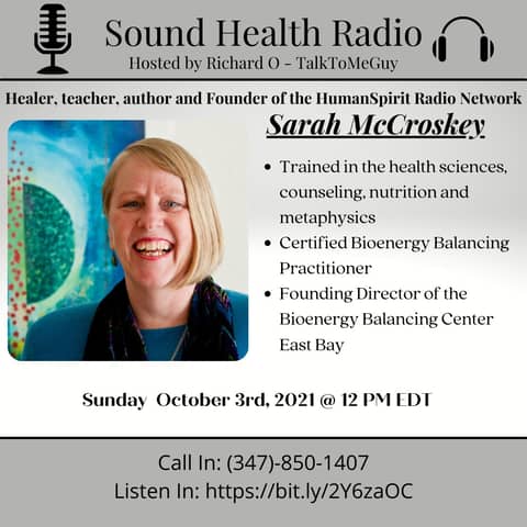 Sarah McCroskey- Founder of the HumanSpirit Radio Network