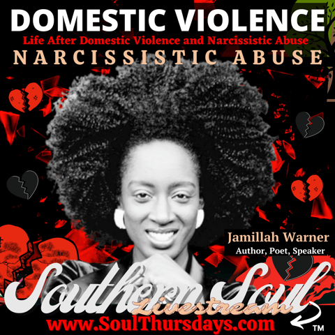 Life after Domestic Violence and Narcissistic Abuse with Jamillah Warner, Author, Poet, and Speaker Life after Domestic Violence and Narcissistic Abuse with Jamillah Warner, Author, Poet, and Speaker