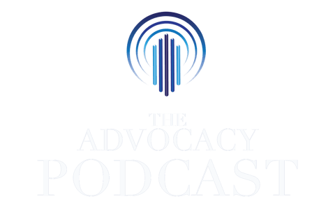 THE ADVOCACY PODCAST Logo