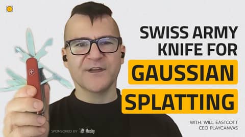 Gaussian Splats Are Now Web Ready