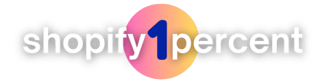 Shopify1Percent: The Best Shopify Podcast to make your Shopify business 1% better every episode Logo