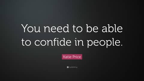 The Art of Confiding without Oversharing