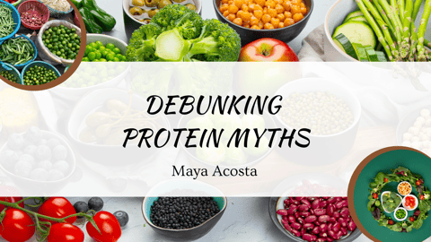Plant Power: Debunking the Myths About Protein on a Plant-Based Diet