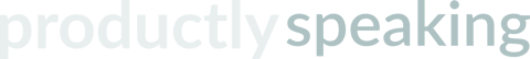 Productly Speaking: Real Stories for Product Managers Logo
